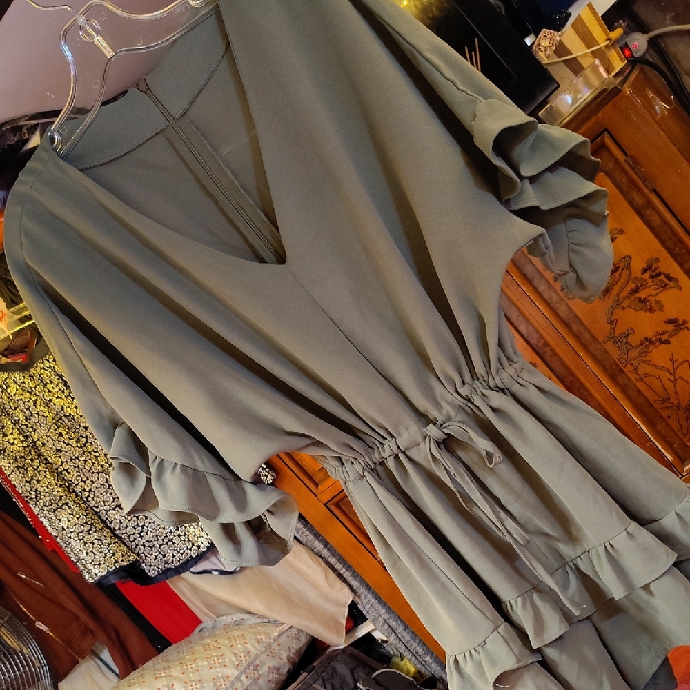 Victoria's Secret Olive Green Jumpsuit